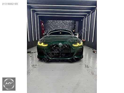 BMW G22 G23 G26 i4 Yellow DRL Sarı Far Modülü Far Beyni