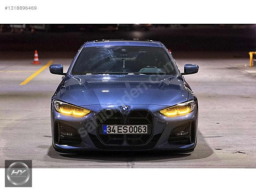 BMW G22 G23 G26 i4 Led Far Yellow DRL Sarı Far Modülü Far Beyni