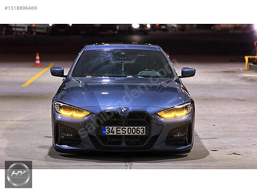 BMW G22 G23 G26 i4 Led Far Yellow DRL Sarı Far Modülü Far Beyni