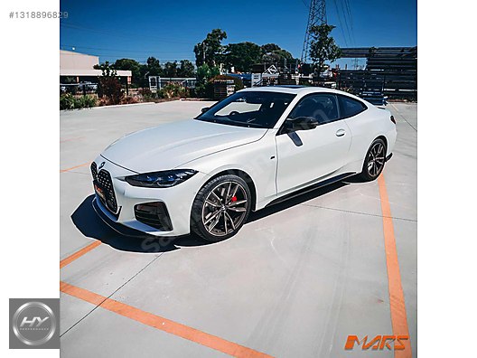 BMW 4 Serisi G22 G23 G26 Yan Marşpiyel Kaplaması Eki Piano Black
