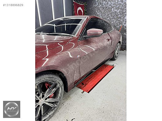BMW 4 Serisi G22 G23 G26 Yan Marşpiyel Kaplaması Eki Piano Black