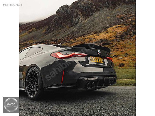 BMW 4 Serisi G22 G82 M4 Uyumlu PSM Bagaj Spoyleri Spoiler
