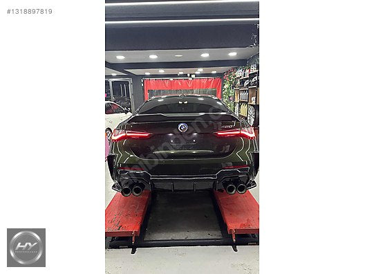 BMW 4 Serisi G22 G82 M4 Maxton Arka Bagaj Spoyleri Spoiler