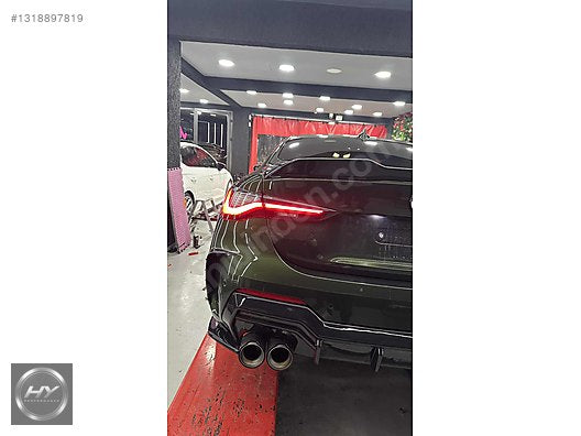 BMW 4 Serisi G22 G82 M4 Maxton Arka Bagaj Spoyleri Spoiler