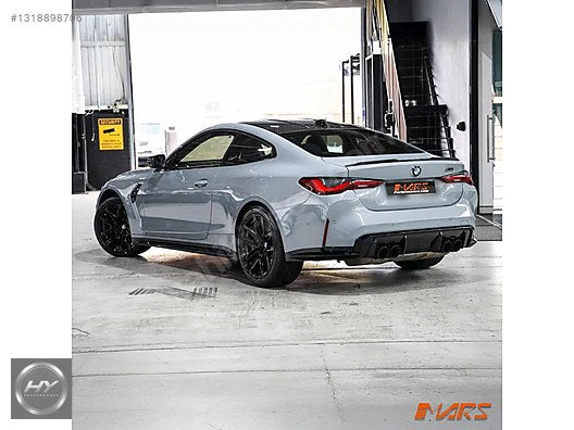 BMW 4 Serisi G22 G82 M4 Style İnce Tip Bagaj Spoyleri Spoiler