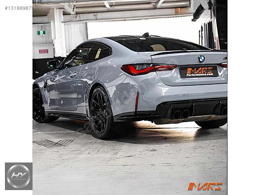 BMW 4 Serisi G22 G82 M4 Style İnce Tip Bagaj Spoyleri Spoiler