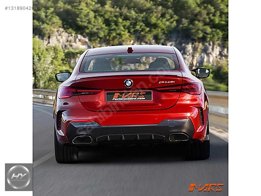 BMW 4 Serisi G22 G23 420i 430i M440i Difüzör & Egzoz Ucu Seti