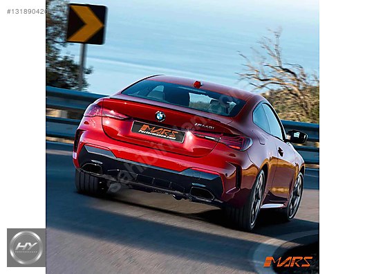 BMW 4 Serisi G22 G23 420i 430i M440i Difüzör & Egzoz Ucu Seti