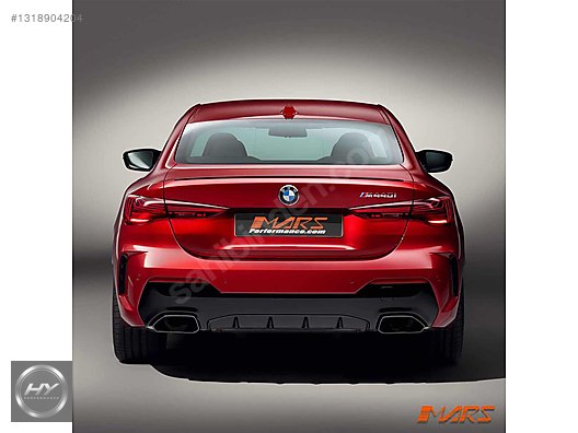 BMW 4 Serisi G22 G23 420i 430i M440i Difüzör & Egzoz Ucu Seti