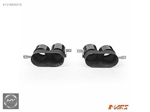 BMW G20 G22 G23 G26 Uyumlu Piano Black Çift Çıkış Egzoz Ucu Seti
