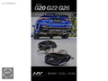 BMW G20 G22 G23 G26 340i 440i Piano Black Kare Egzoz Ucu Seti