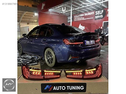 BMW 3 Serisi G20 2018-2026 Uyumlu M3 CSL Lazer Stop Takımı