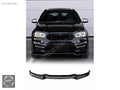 BMW X6 F16 2014-2019 M Paket Ön Tampon Alt Eki Lip Piano Black