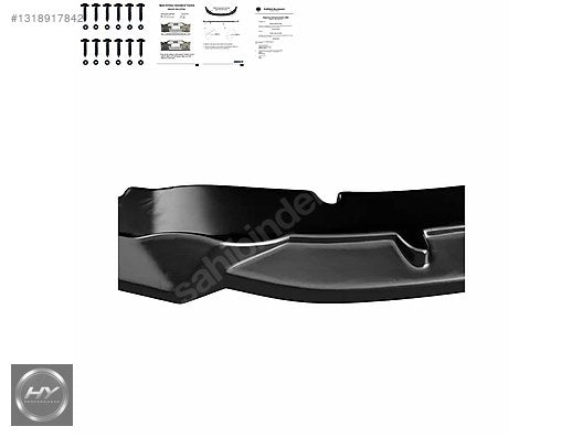 BMW X5 M F85 / X6 M F86 2014-2018 Ön Tampon Eki Lip Piano Black