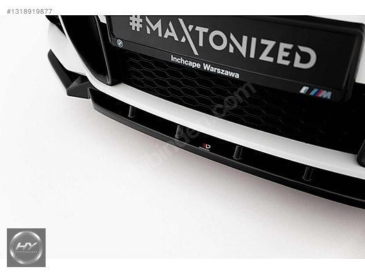BMW X1 F48 M-Pack 2019-2022 Ön Tampon Alt Eki Lip Piano Black