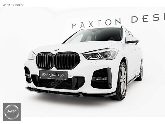 BMW X1 F48 M-Pack 2019-2022 Ön Tampon Alt Eki Lip Piano Black