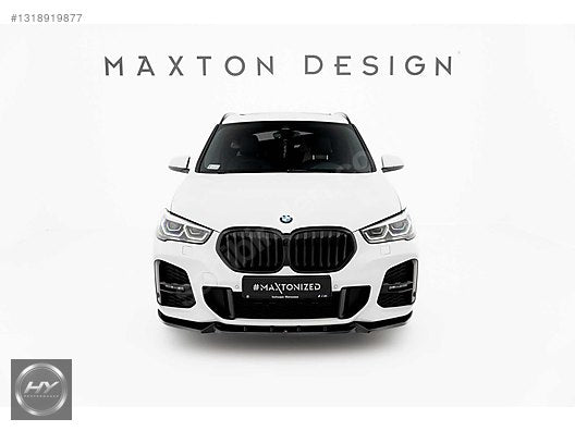 BMW X1 F48 M-Pack 2019-2022 Ön Tampon Alt Eki Lip Piano Black