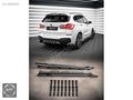 BMW X1 F48 M-Pack 2015-2022 Uyumlu Marşpiyel Eki Lip Piano Black