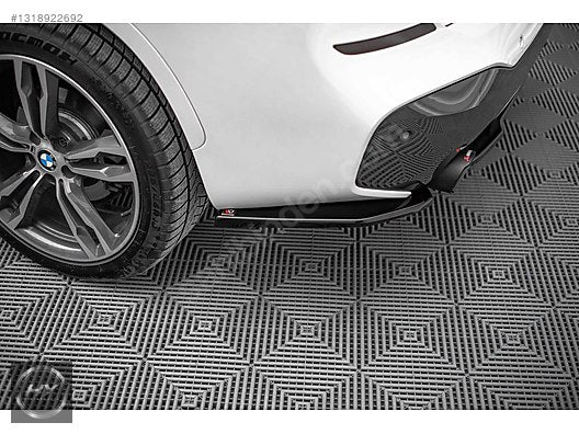 BMW X1 F48 M-Pack 2015-2022 Arka Tampon Difüzörü Köşe Flapları