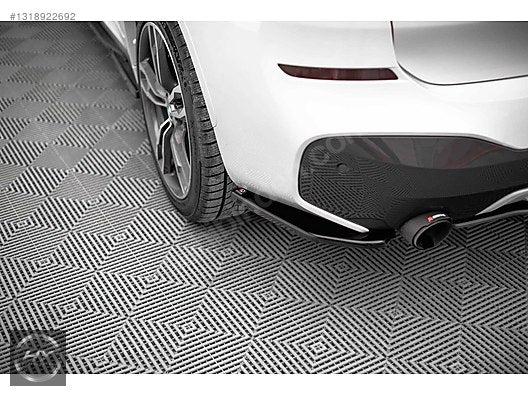 BMW X1 F48 M-Pack 2015-2022 Arka Tampon Difüzörü Köşe Flapları