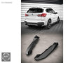 BMW X1 F48 M-Pack 2015-2022 Arka Tampon Difüzörü Köşe Flapları