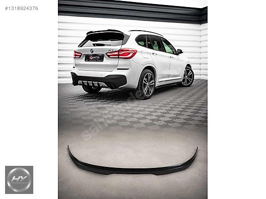 BMW X1 F48 M-Pack 2015-2022 Tavan Spoyleri Spoiler Piano Black