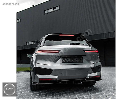BMW iX I20 M-Pack 2021+ Arka Tampon Eki Difüzör Piano Black