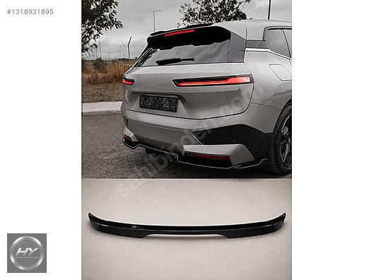 BMW iX I20 M-Pack 2019+ Tavan Spoyleri Spoiler Piano Black
