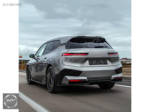 BMW iX I20 M-Pack 2019+ Tavan Spoyleri Spoiler Piano Black