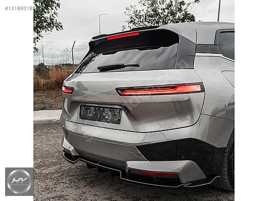 BMW iX I20 M-Pack 2019+ Tavan Spoyleri Spoiler Piano Black