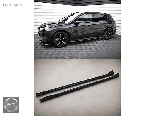 BMW iX M-Pack I20 2021+ Uyumlu Body Kit Lip Seti Piano Black