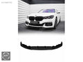 BMW 7 Serisi G11 G12 M Paket 15-18 Ön Tampon Eki Lip Piano Black