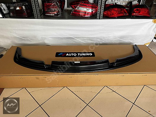 BMW 6 Serisi F06 F12 F13 M 13-18 Ön Tampon Eki Lip Piano Black