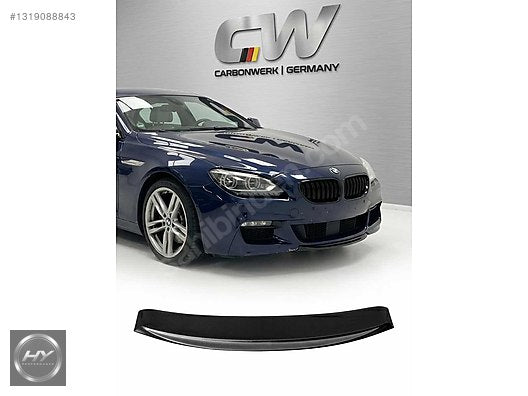 BMW 6 Serisi F06 F12 F13 M 13-18 Ön Tampon Eki Lip Piano Black