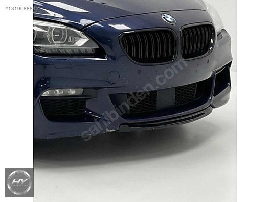 BMW 6 Serisi F06 F12 F13 M 13-18 Ön Tampon Eki Lip Piano Black