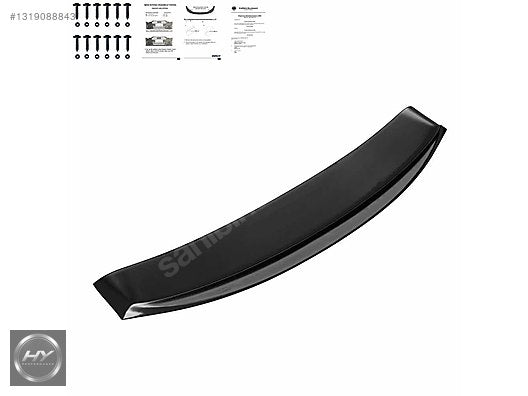 BMW 6 Serisi F06 F12 F13 M 13-18 Ön Tampon Eki Lip Piano Black