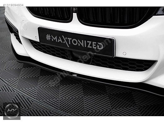 BMW 5 Serisi G30 M Paket 17-20 Piano Black Ön Tampon Alt Eki Lip
