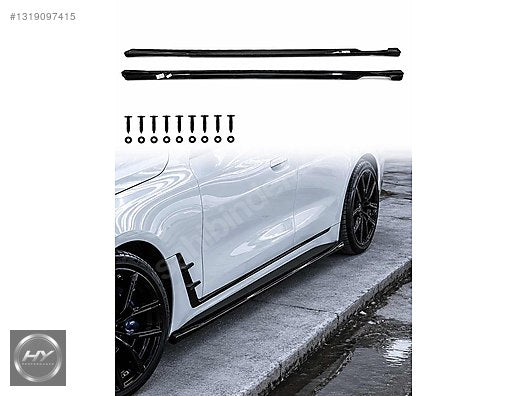 BMW 4 Serisi G26 Gran Coupe i4 Piano Black Marşpiyel Eki Lip