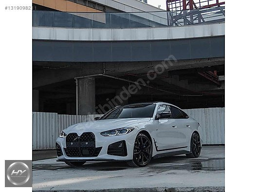 BMW 4 Serisi G26 i4 Gran Coupe Ön Tampon Alt Eki Lip Piano Black