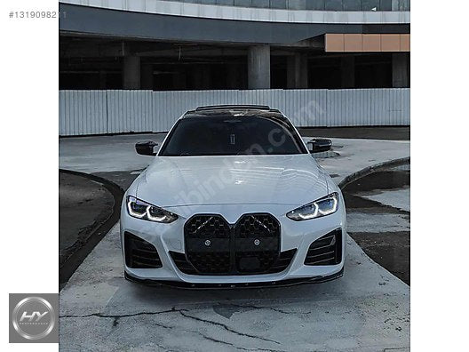 BMW 4 Serisi G26 i4 Gran Coupe Ön Tampon Alt Eki Lip Piano Black