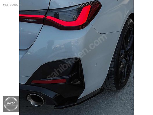 BMW 4 Serisi G26 Gran Coupe 2021+ Arka Difüzör Köşe Flap Seti