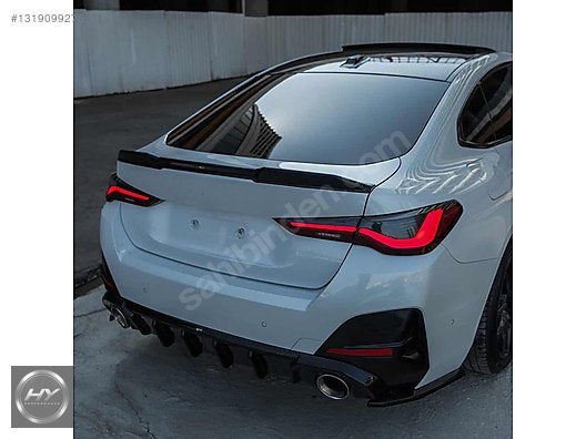 BMW 4 Serisi G26 Gran Coupe 2021+ Arka Difüzör Köşe Flap Seti