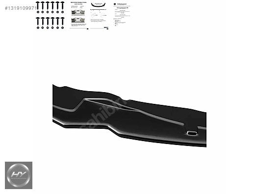 BMW 4 Serisi F32 F33 F36 Ön Tampon Alt Eki Lip Piano Black 13-19