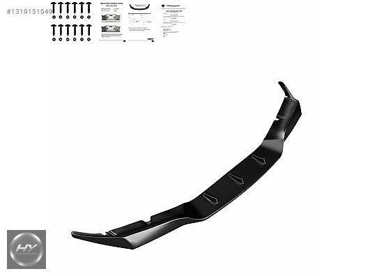 BMW M5 F90 G30 Ön Tampon Alt Eki Lip Splitter 2018-2020