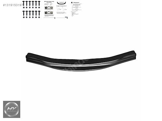 BMW F10 / F11 M5 Ön Tampon Alt Eki Lip Splitter 2011-2016