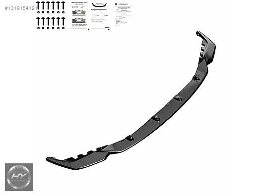 BMW M3 G80 / M4 G82 Ön Tampon Alt Eki Lip Splitter 2021+