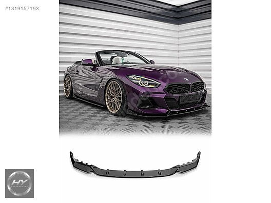 BMW Z4 G29 M Paket Ön Tampon Alt Eki Lip Splitter 2018+ Maxton