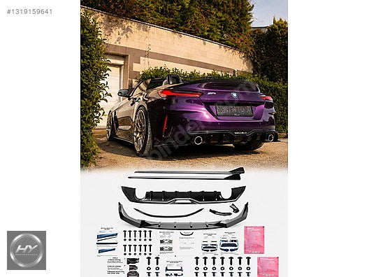 BMW Z4 G29 / G29 Makyajlı Kasa Body Kit Lip Difüzör Spoyler Seti
