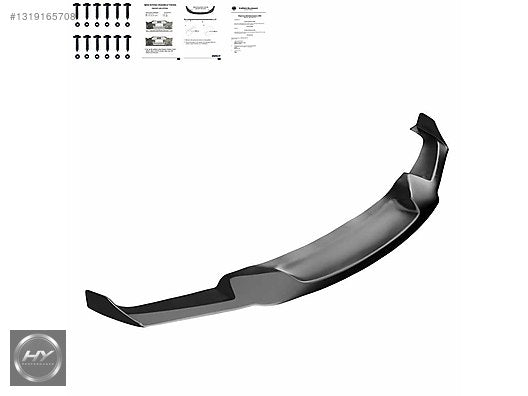 BMW 3 Serisi F30 F31 M Tech Ön Tampon Alt Eki Lip 2012-2019