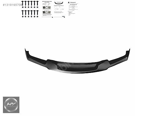 BMW 3 Serisi F30 F31 M Tech Ön Tampon Alt Eki Lip 2012-2019